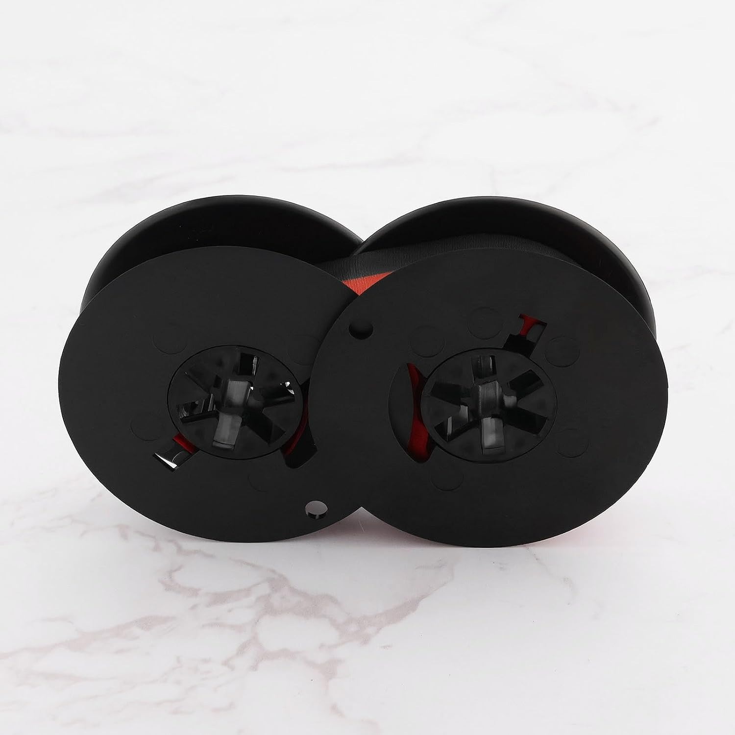 Typewriter Ribbon Twin Pack, Black and Red, Universal Spool — image 5